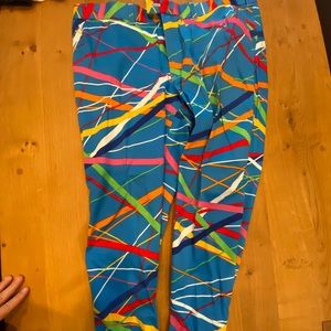 Loudmouth golf pants, like new